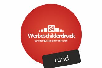 Magnetschilder rund