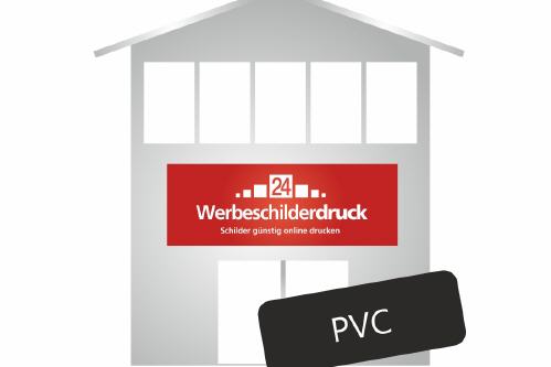 Werbeschilder PVC