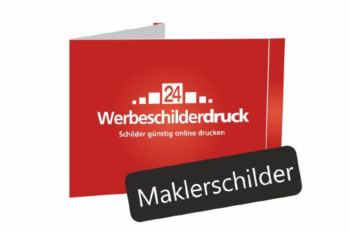 Maklerschilder, Nasenschilder für Fenster