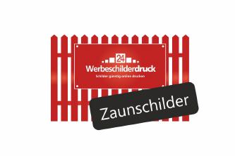 Zaunschilder PVC 1000x500x2 mm